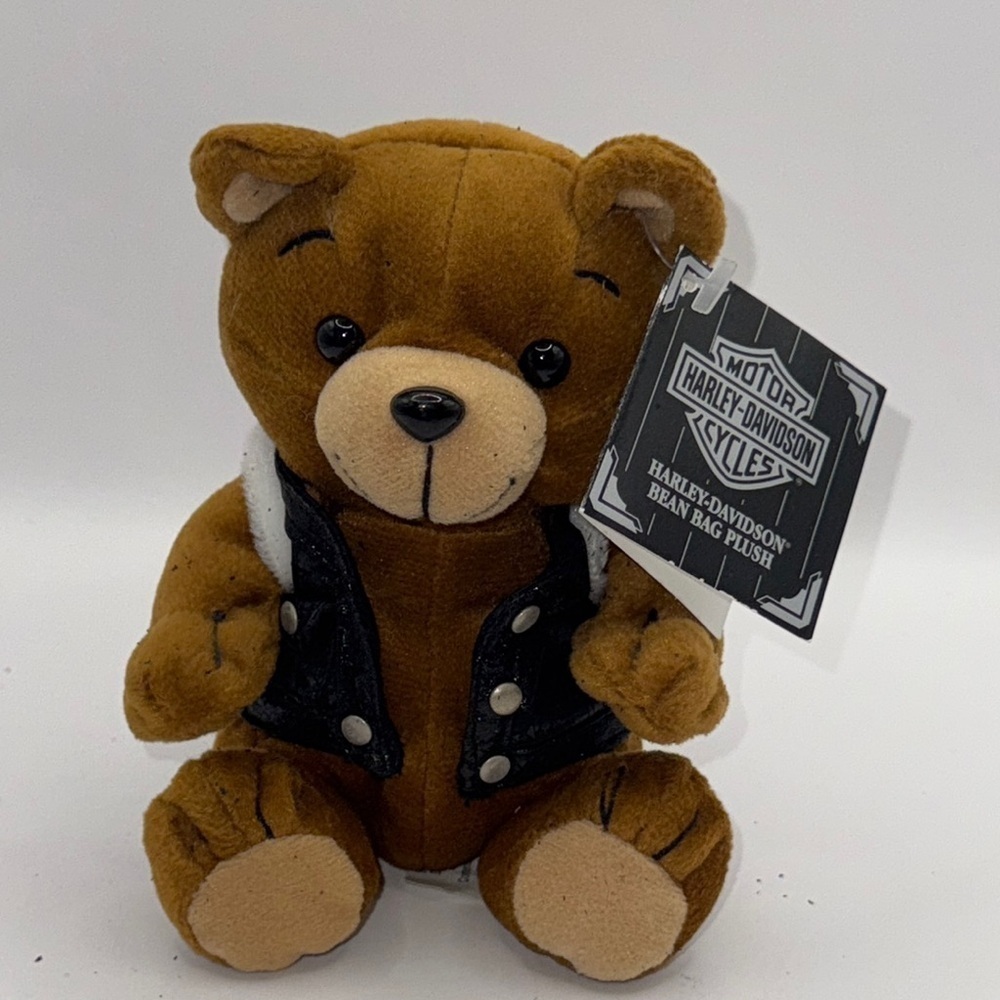 Harley-Davidson vintage Brown Teddy Bear Plush